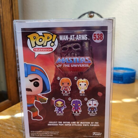 Masters of the Universe Man-At-Arms Specialty Series Exclusive Funko Pop - Picture 3 of 6